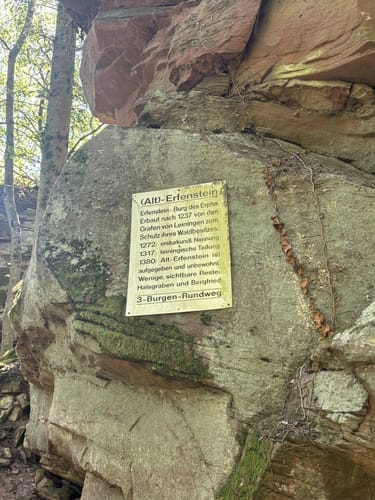 Erfenstein: Drei Burgenweg