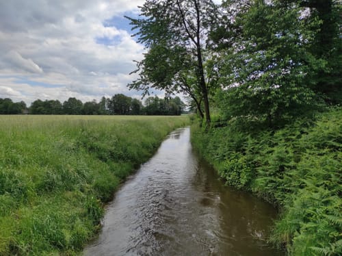 Raesfeld Wassermühle Rundwanderweg A4