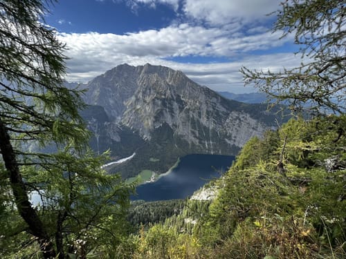 Königssee zur Ruine Mitterhüttenalm