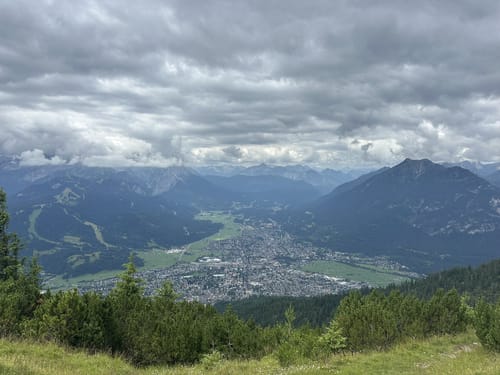 Über die Esterbergalm auf den Wank