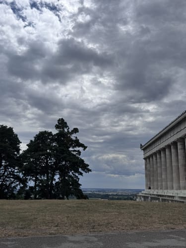 Gedenkstätte Walhalla und Dachsberg ab Donaustauf