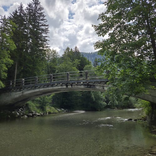 Naturschauspiel Kreuth - Der Wassererlebnisweg an der Weißach