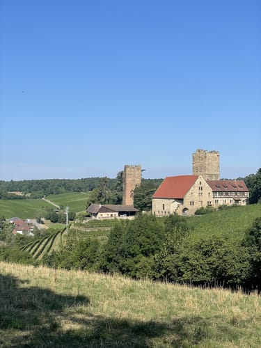 Von der Waldschenke Hörnle um die Burg Neipperg