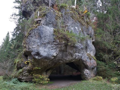 Hufeisen durch dem Veldensteiner Forst