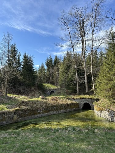 Entlang des Huttaler Graben