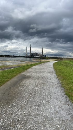 Emscher, Walsum, und Rhein