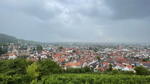 Burgensteig Bergstraße Etappe 3: Bensheim-Auerbach - Heppenheim