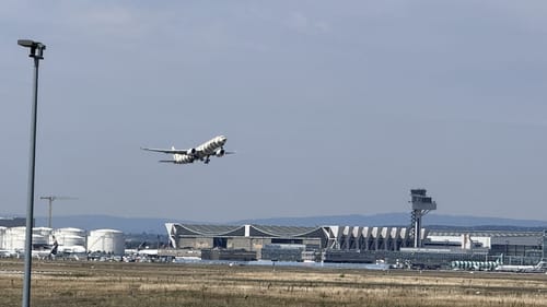 Radtour um den Frankfurter Flughafen