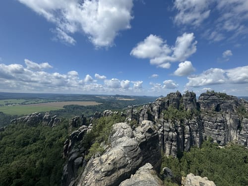 Schrammsteine und Hohe Liebe