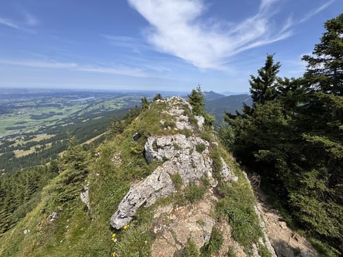 Grünten ab Wanderparkplatz Großer Wald
