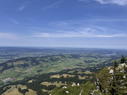Grünten ab Wanderparkplatz Großer Wald