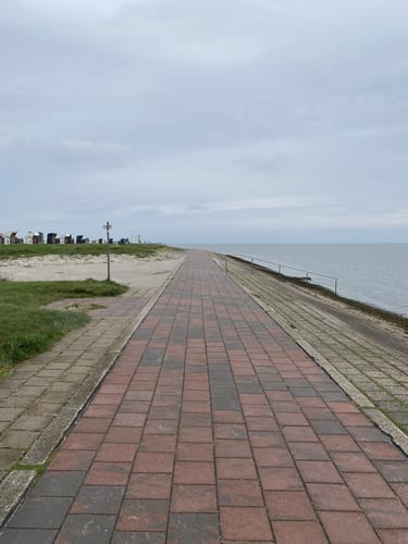 Am Strand von Horumersiel nach Schillig