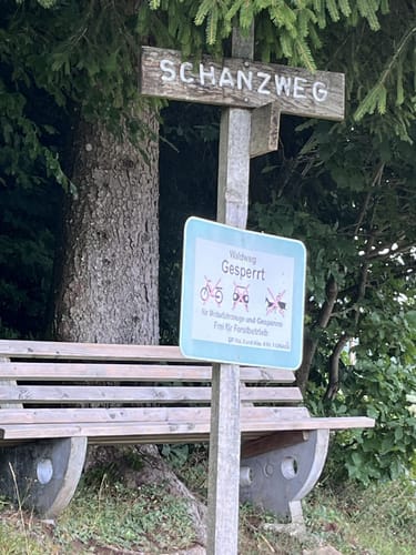 Zell im Wiesental - Hohe Möhr-Turm - Atzenbacher Wasserfall