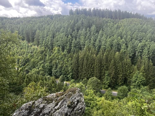 Monschau und Perlenbachtalsperre
