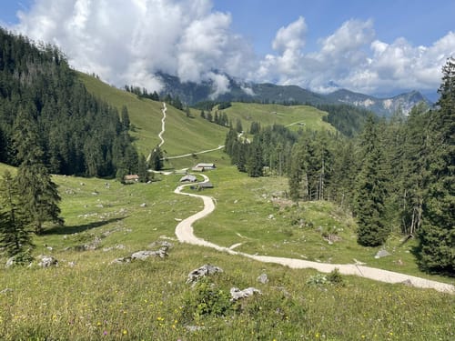 Auf den Gipfel des Jenner über die Königsbach Alm