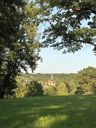 Runde durch Muskauer Schlosspark