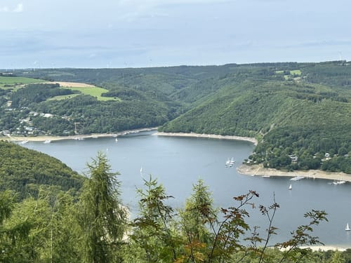 Urfttalsperre und Hirschley