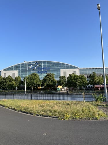 Radtour um den Frankfurter Flughafen