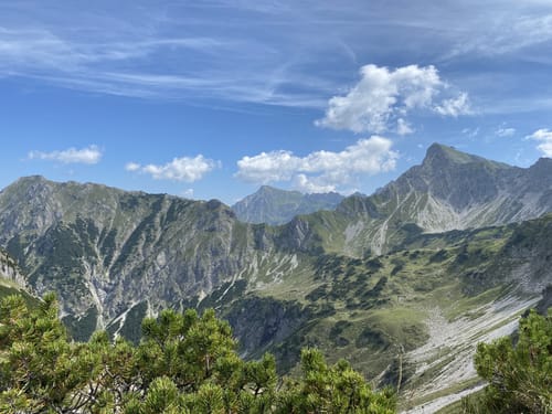 Aufstieg Geißalphorn und Nebelhorn