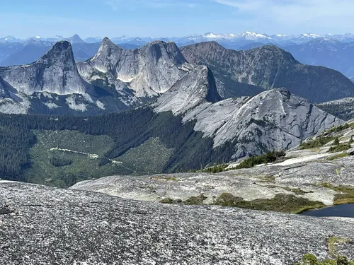 Zupjok, Llama, and Alpaca Peaks via Ottomite Mountain Trail