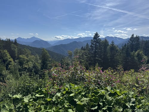 Vom Schliersee zum Tegernsee über die Gindelalm