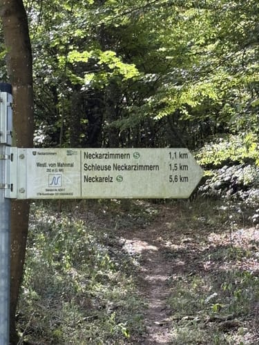 Neckarsteig Etappe 8: Mosbach - Gundelsheim