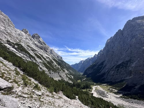 Zugspitze ab Garmisch-Partenkirchen Klettersteig