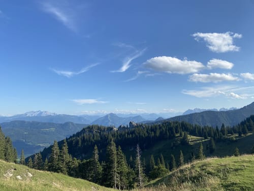Chiemsee Blick ab Aschau