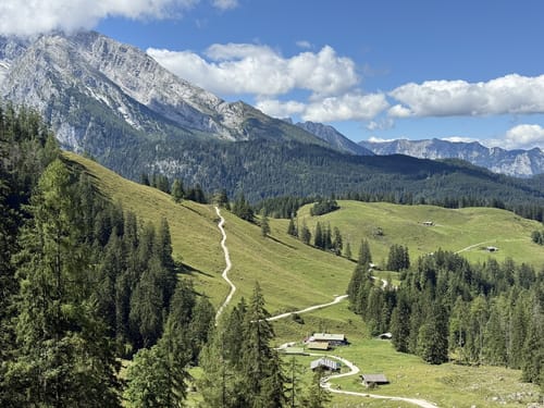Jenner - Schneibsteinhaus - Strubalm - Mittelstation Jennerbahn