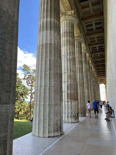 Fürstenpark - Walhalla - Burgruine Donaustauf