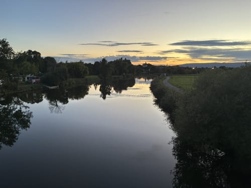 Werratalsee Südufer ab Stadtmuseum Eschwege