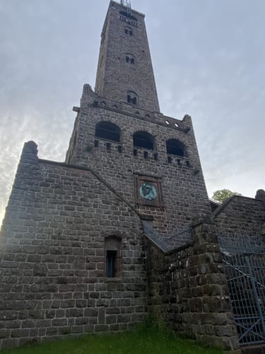 Anaberg - Bismarckturm - Schlagbaum