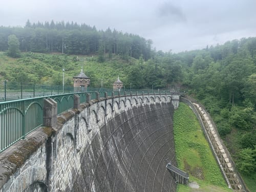 Aus Unterburg zur Sengbachtalsperre