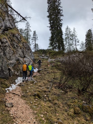 Reiter Alm über Wachterlsteig