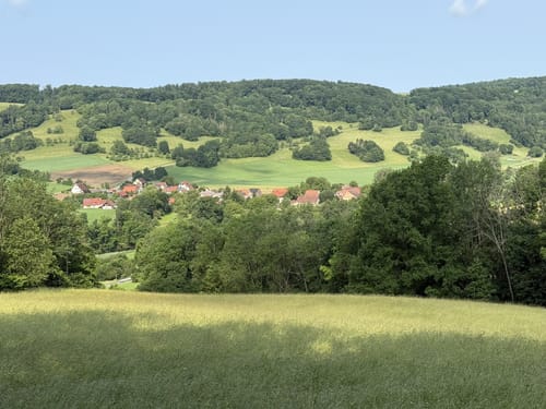 Bächlingen - Oberregenbach - Langenburg