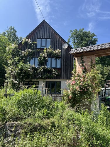 Steinbruch Nieder-Beerbach und Burg Frankenstein