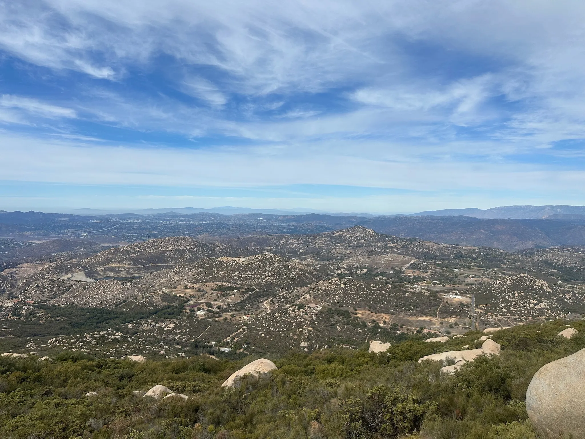 Potato Chip Rock and Mt. Woodson Summit