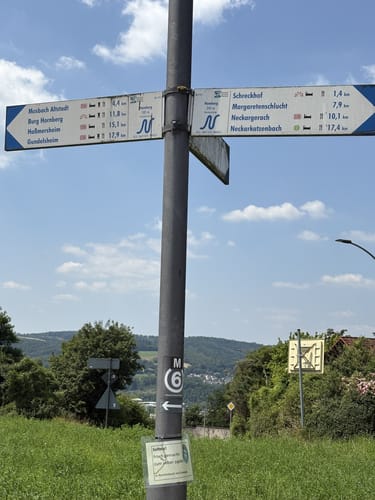 Neckarsteig Etappe 7: Neckargerach - Mosbach