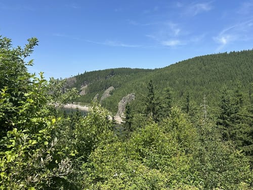 Rundweg um die Schmalwasser Talsperre