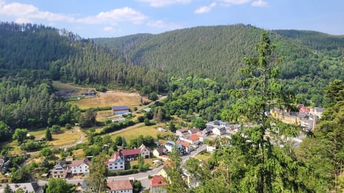 Panoramaweg Schwarzatal Etappe 2: Schwarzburg - Cursdorf