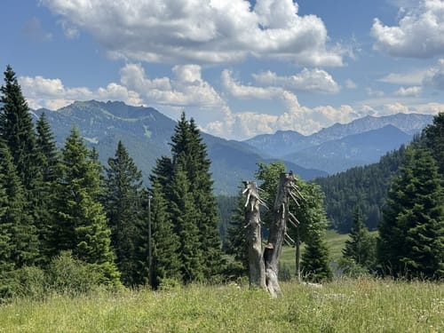 Zur Oberen Firstalm um den Spitzingsee