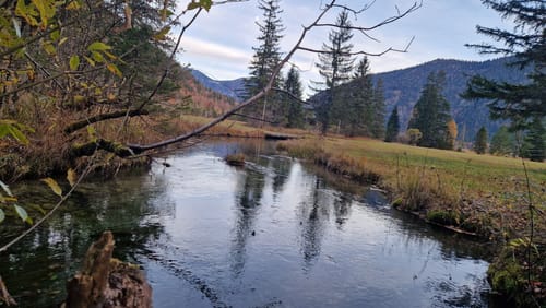 Rundweg ab Oberammergau entlang der Ammer