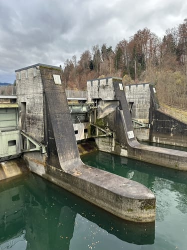 Rund um den Isar-Stausee in Bad Tölz