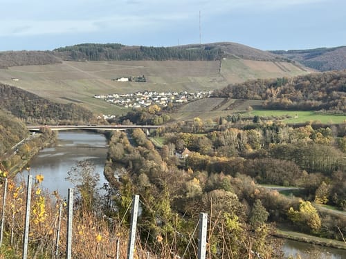 Vom Warsberg zum Saarufer
