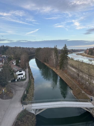 Isarrundweg: Alter Jüdischer Friedhof - Großhesseloher Brücke