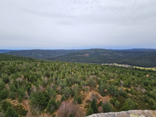 Schwarzenbachtalsperre zur Badener Höhe