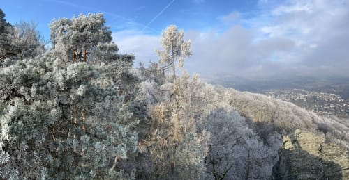 Großer Mannstein und Staufen ab Kaisertempel