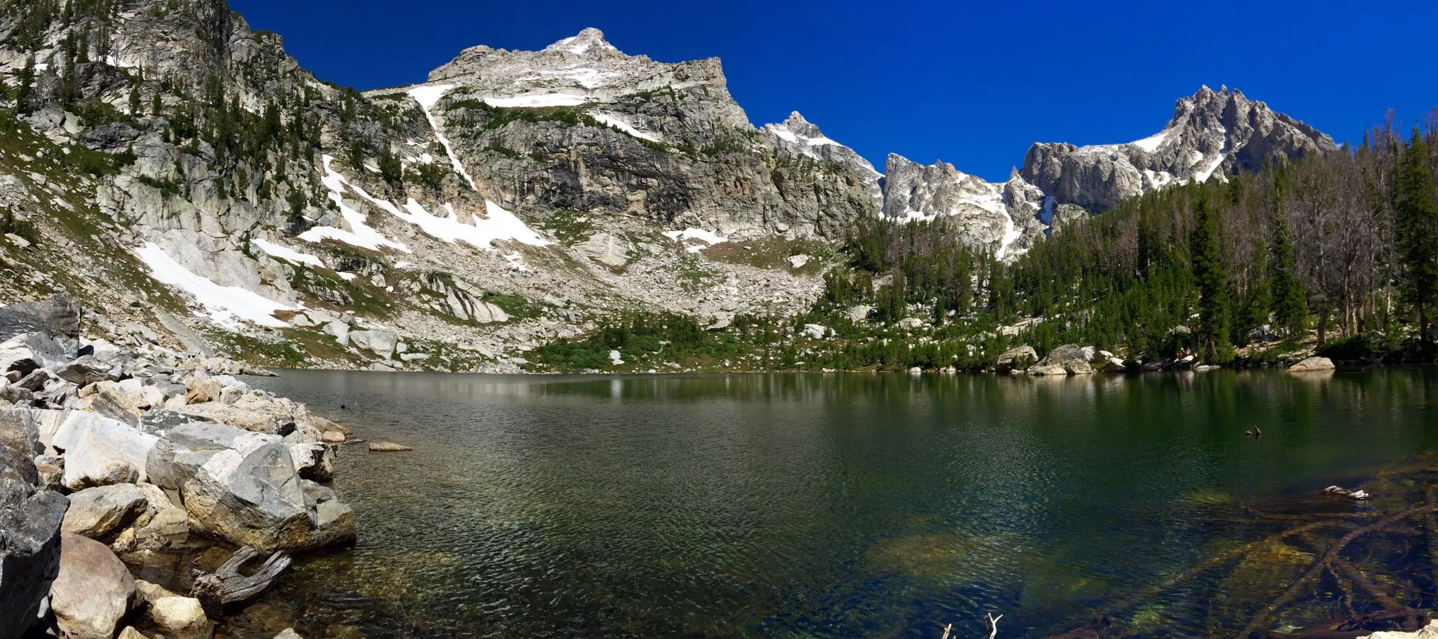 Photo of a trail from Neil Whitehouse with title Surprise and Amphitheater Lakes Trail