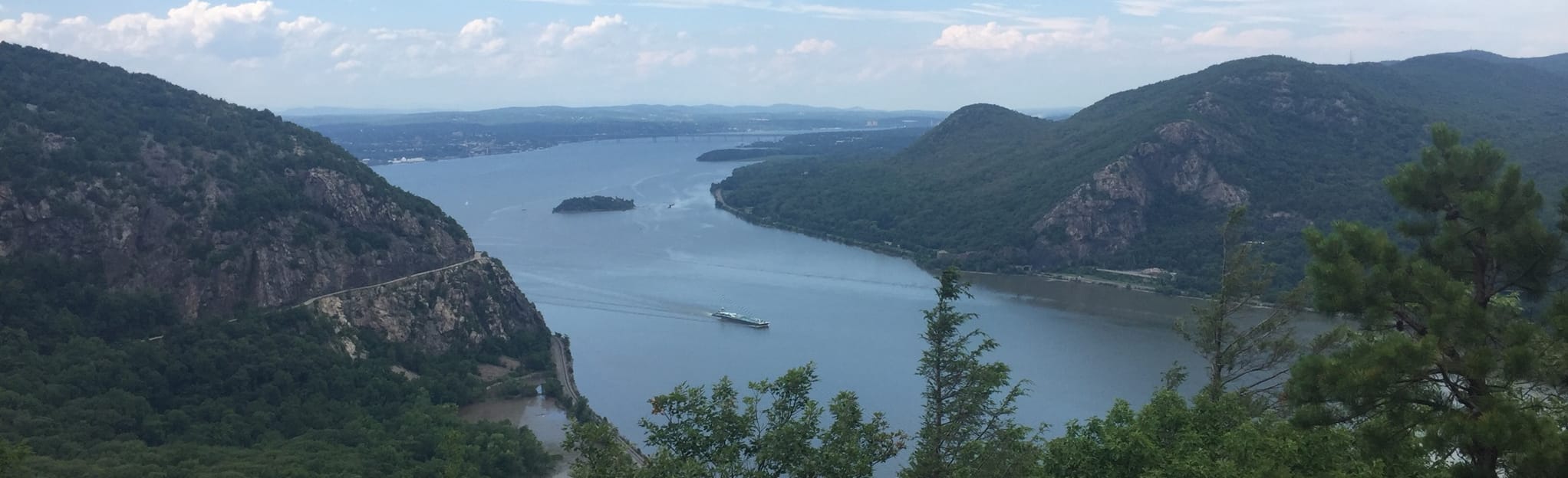 Storm King Mountain and North Point Storm King Mountain Loop Map
