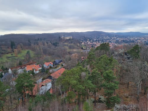 Teufelsmauer zum Hamburger Wappen